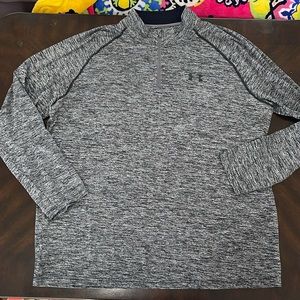 Under Armour 1/4 Zip Heather Gray
